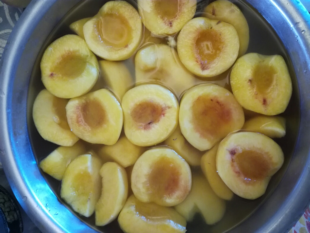 黄桃罐头（蒸）的做法 步骤4