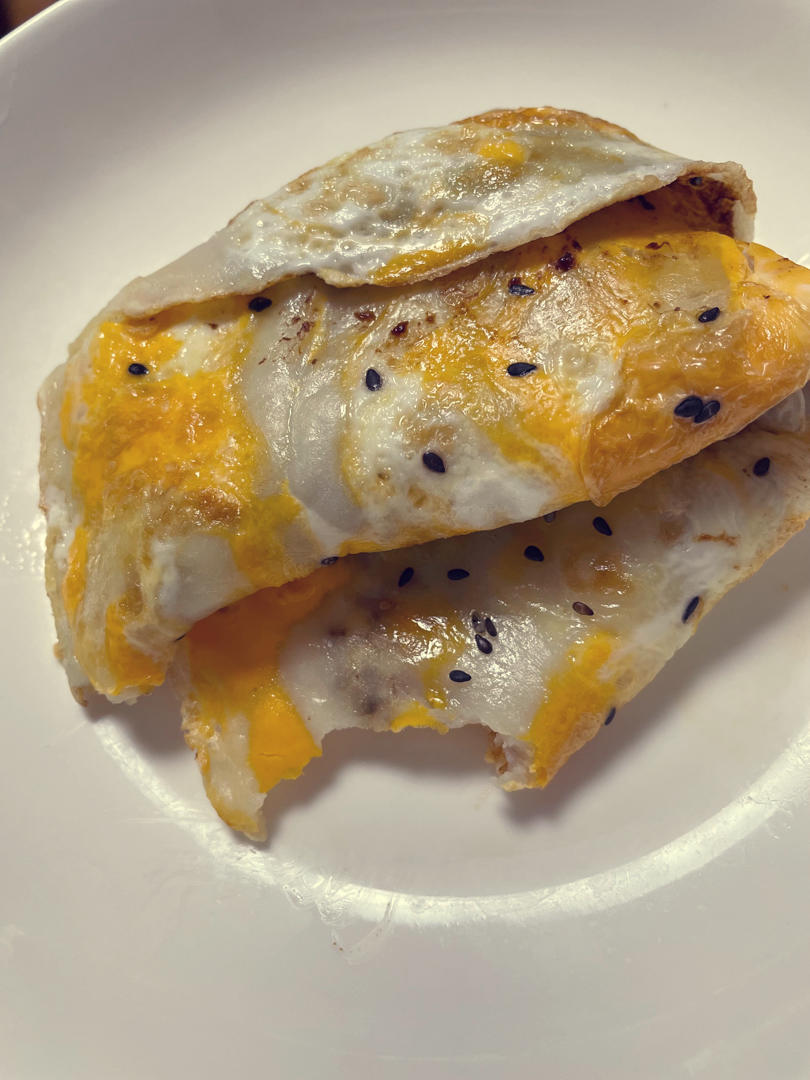 快手早餐❗️简单美味❗️鸡蛋煎饼