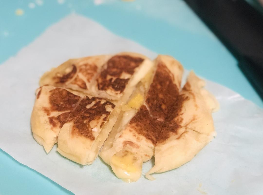 网红芝士榴莲饼/香蕉饼（超详细）