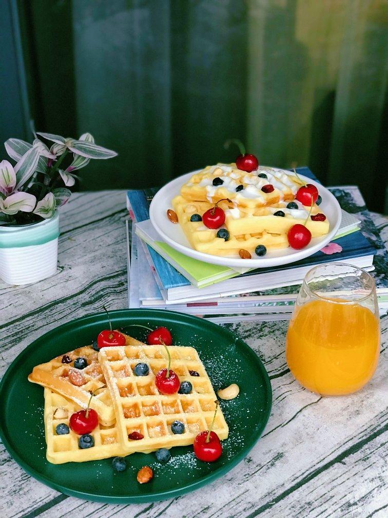 华夫饼Waffle🧇｜松软版 简单易做