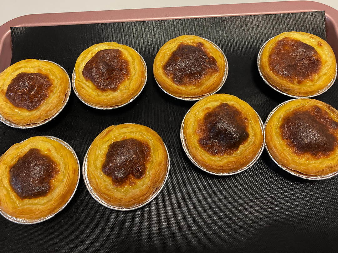 超嫩滑的葡式蛋挞(全蛋版)新手友好『秒杀KFC』