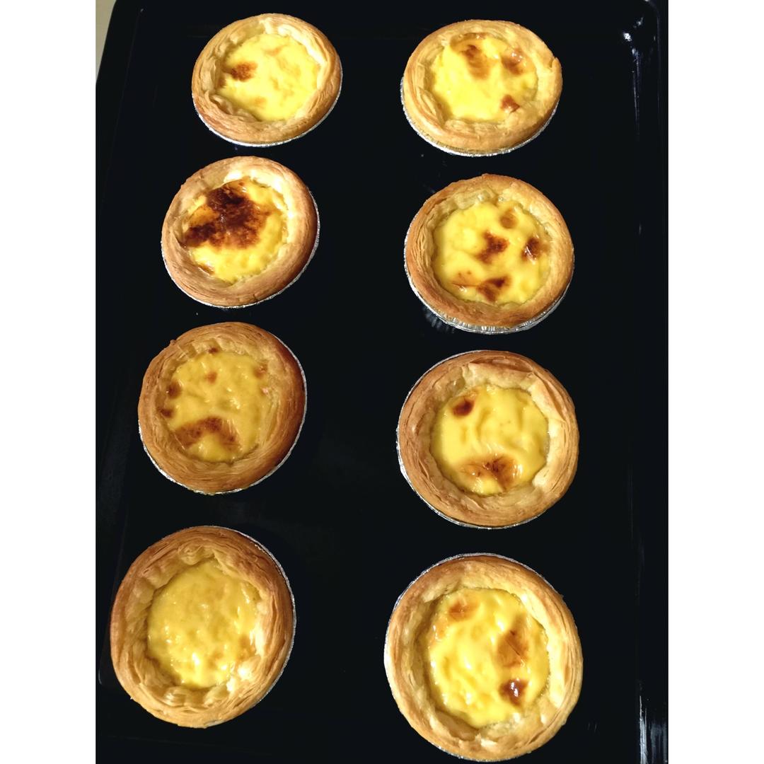 超完美味道超正的蛋挞配方，比KFC的还要嫩还要香~做过最好吃的蛋挞配方