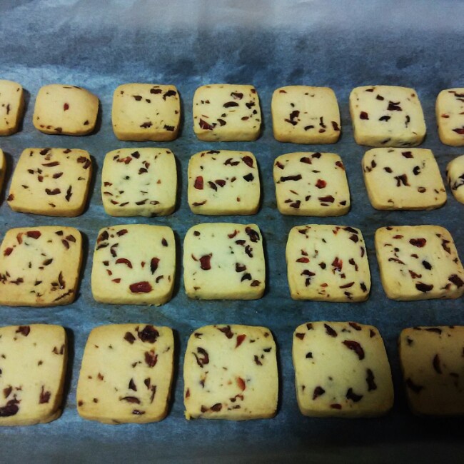 蔓越莓饼干的做法（烤箱做饼干）