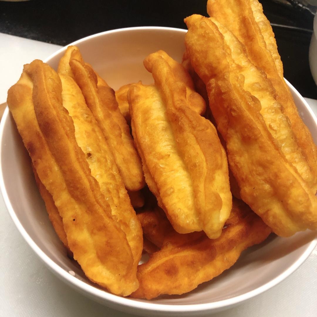 快手早餐～自制油条（酵母版，不含泡打粉、膨松剂）