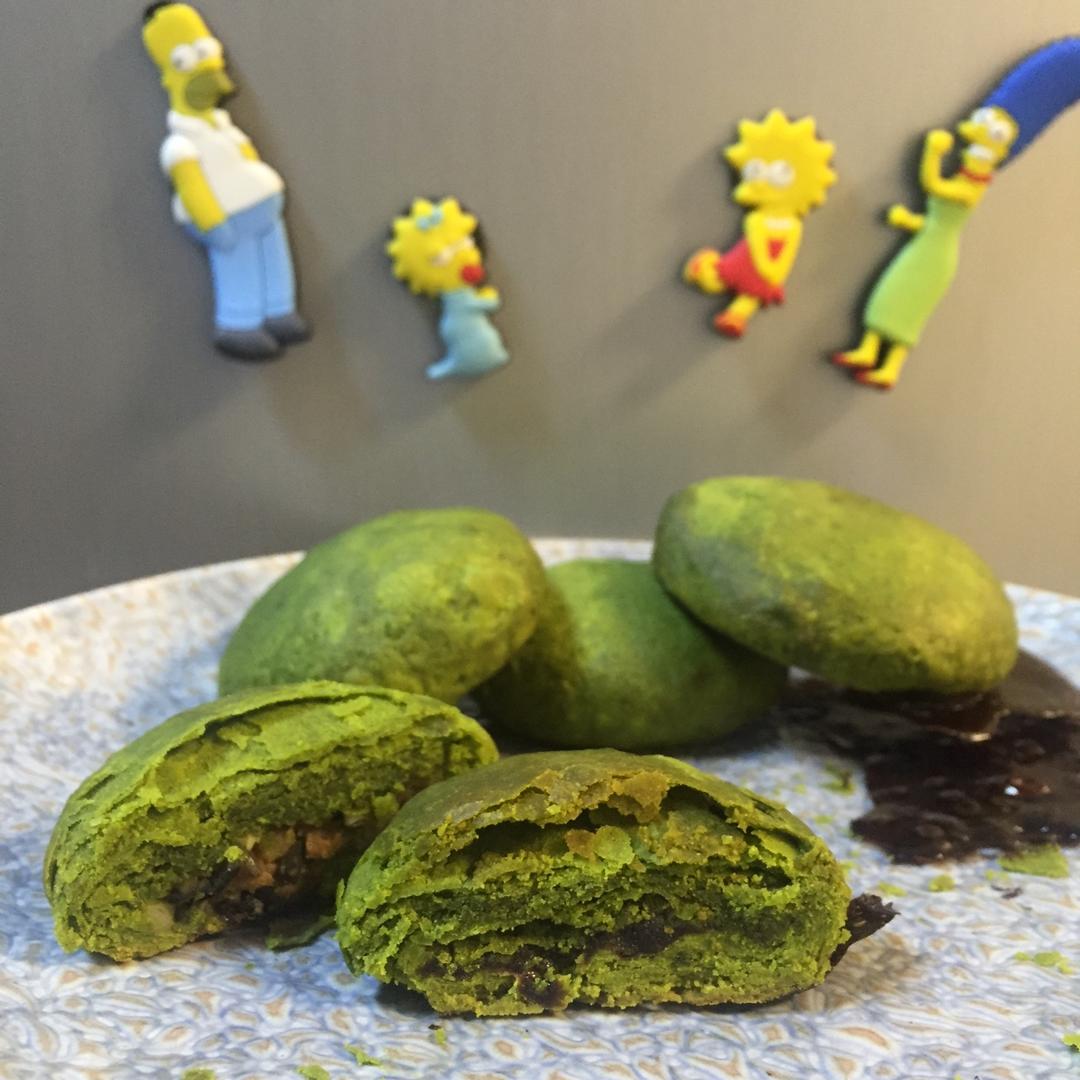 抹茶黑糖红豆月饼（附快手红豆馅的制作方法）——北鼎烤箱食谱