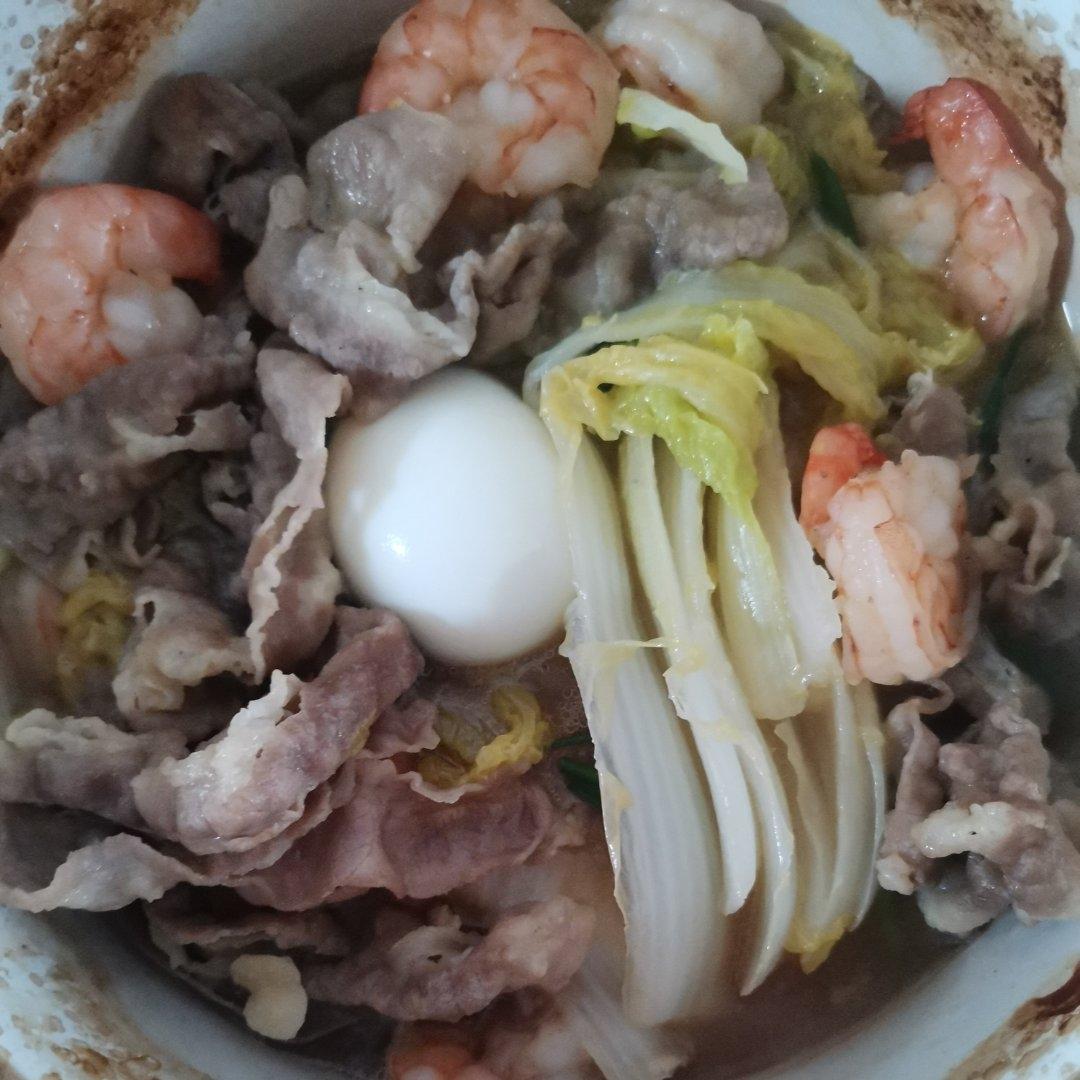 超好吃又简单娃娃菜粉丝虾煲