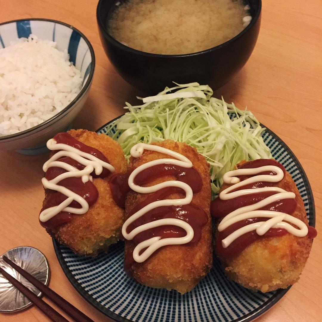 日式土豆可乐饼