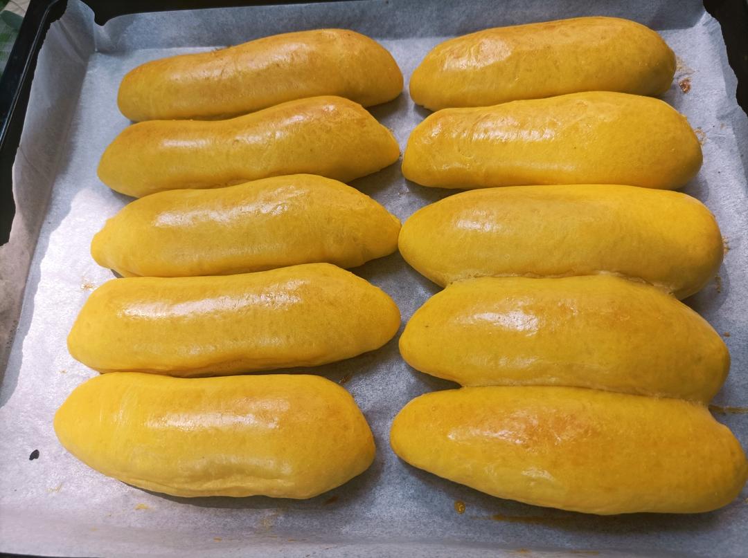 南瓜奶棒面包