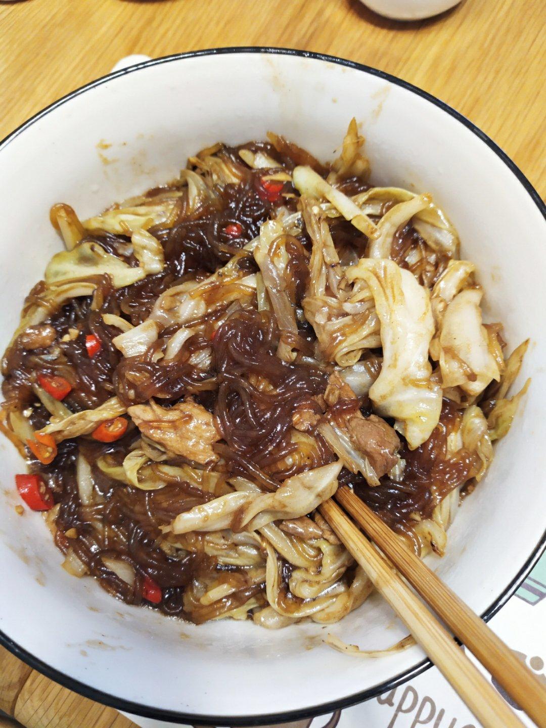猪肉白菜炖粉条