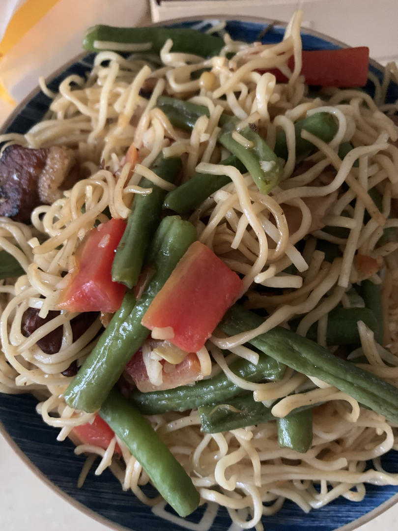 豆角焖面