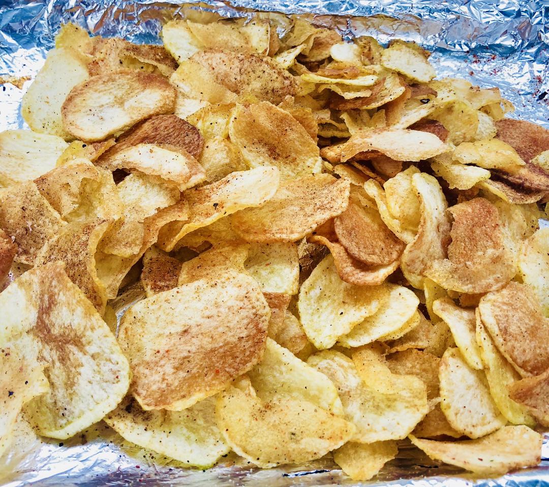 家庭版炸薯片（嘎嘣脆！）