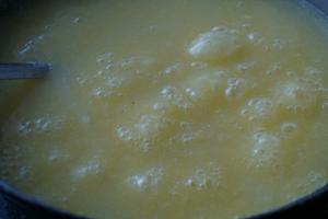 拜金粥·玉米糁粥古早味的做法 步骤3