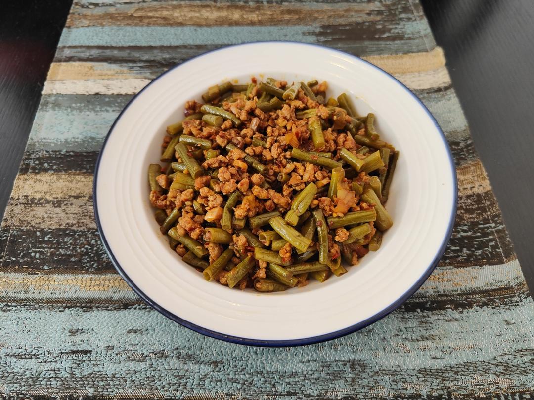 肉末酸豆角