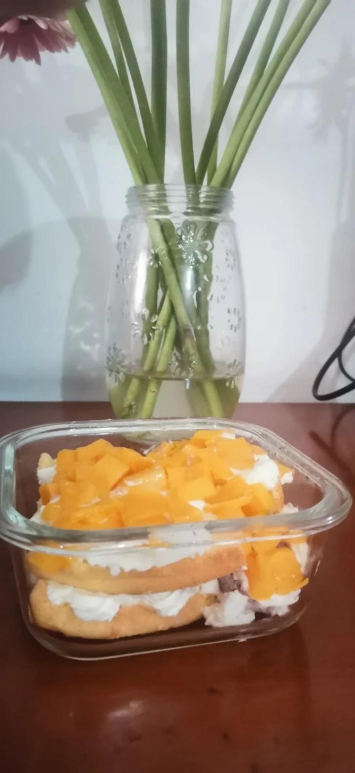 简单快手的便当饭盒水果盒子蛋糕