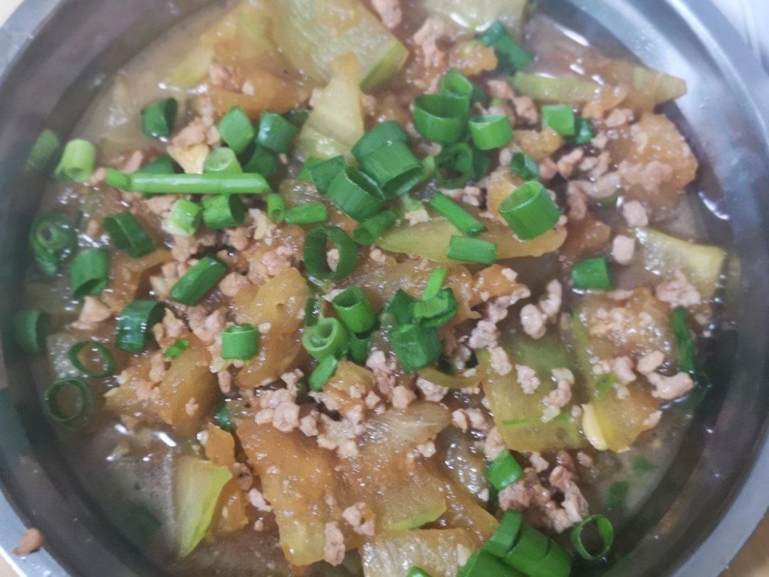 肉末炒冬瓜(超下饭)