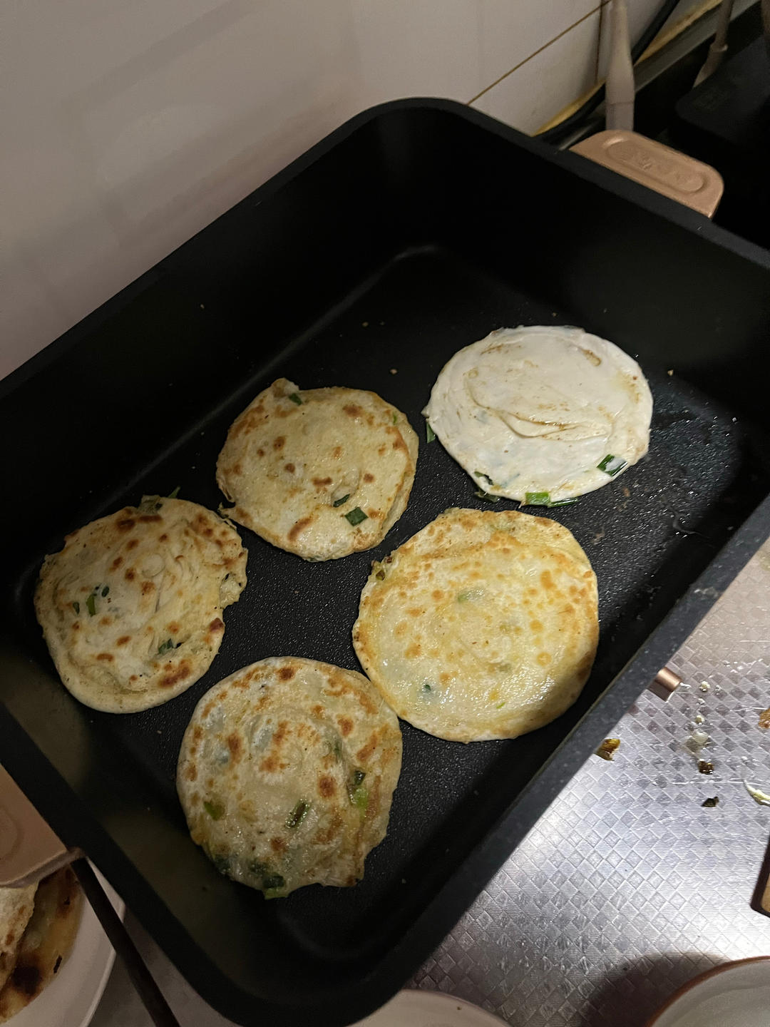 葱花饼（冷了也不硬）