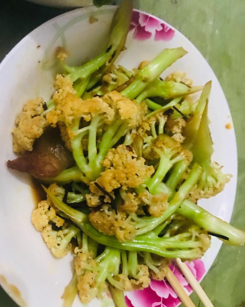 干锅有机花菜