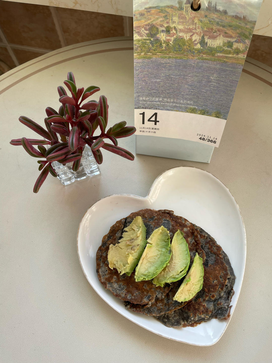 懒人早餐之牛奶鸡蛋燕麦饼