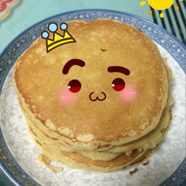 基础松饼Pancakes（高筋面粉版）