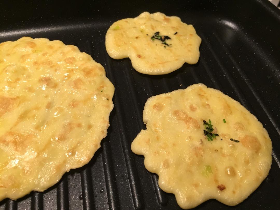 快速早餐鸡蛋葱花饼