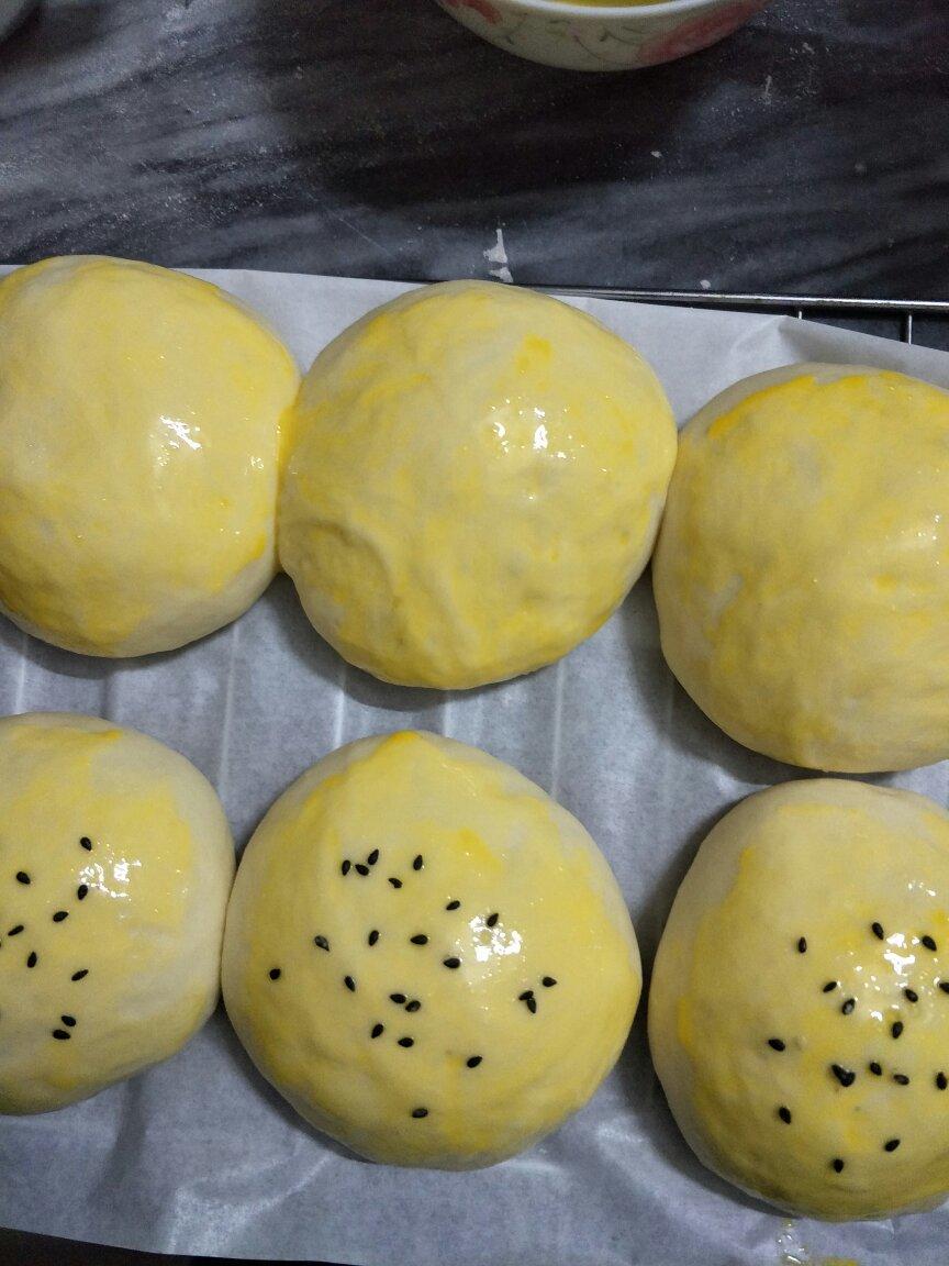 自制汉堡胚+汉堡包🍔