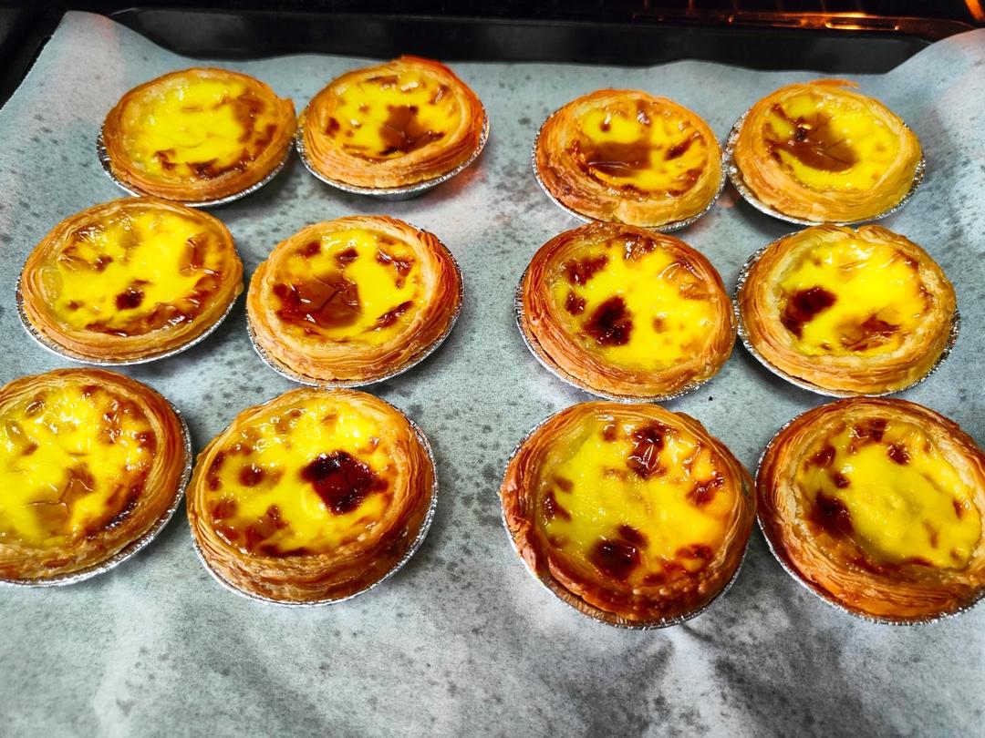 超嫩滑的葡式蛋挞(全蛋版)新手友好『秒杀KFC』