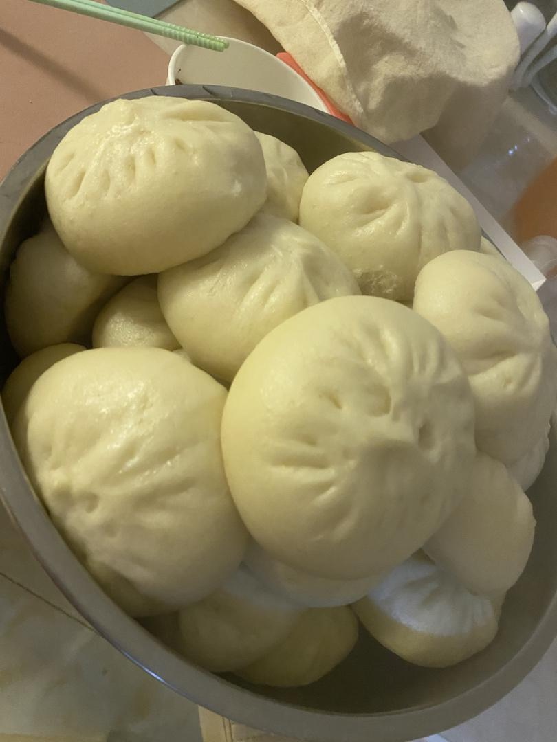 无糖高筋馒头＋各种包子