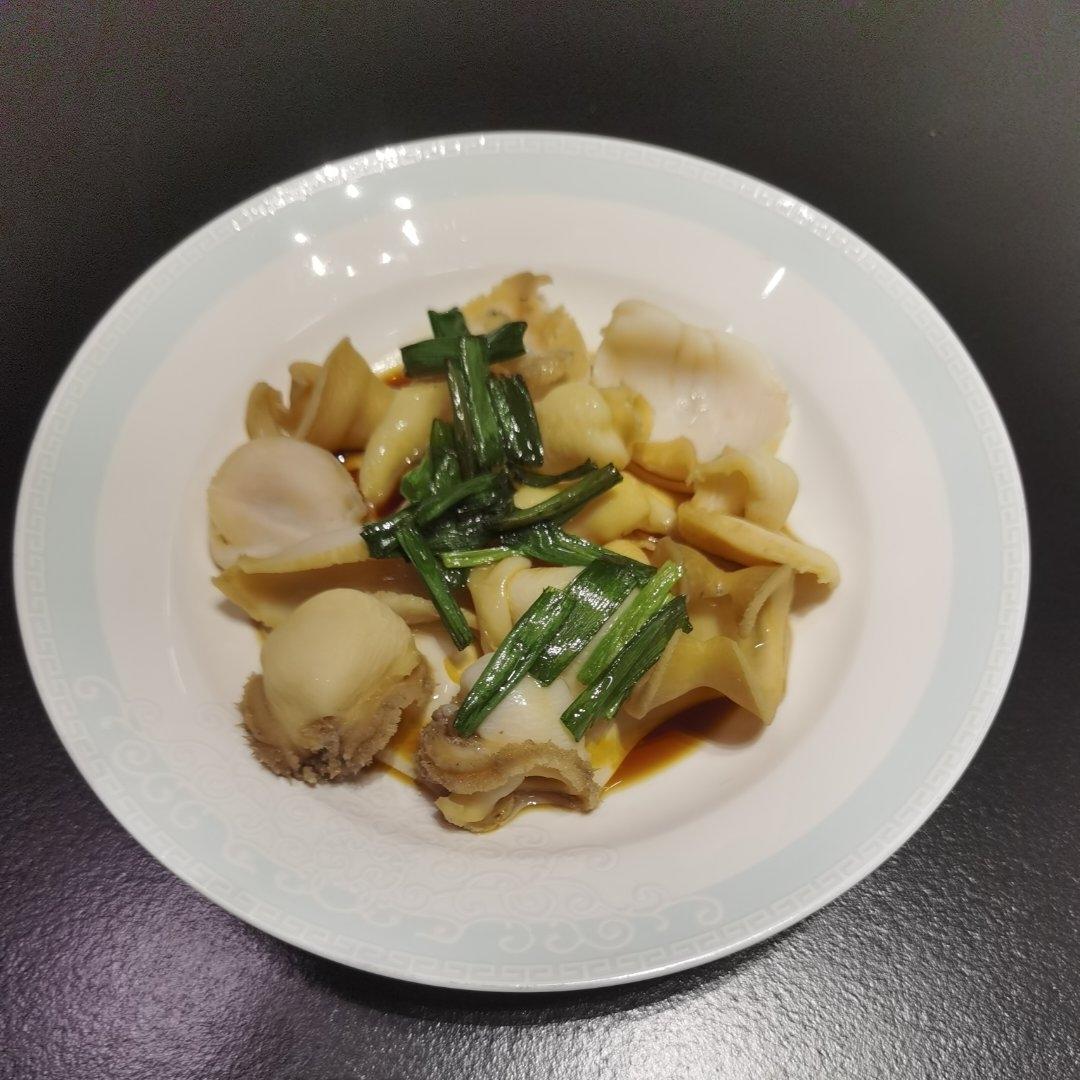 葱油鲍鱼片