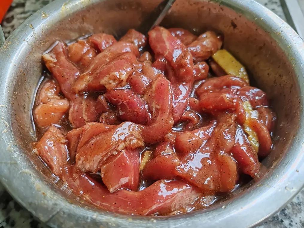 蜜汁猪肉干(烤箱)