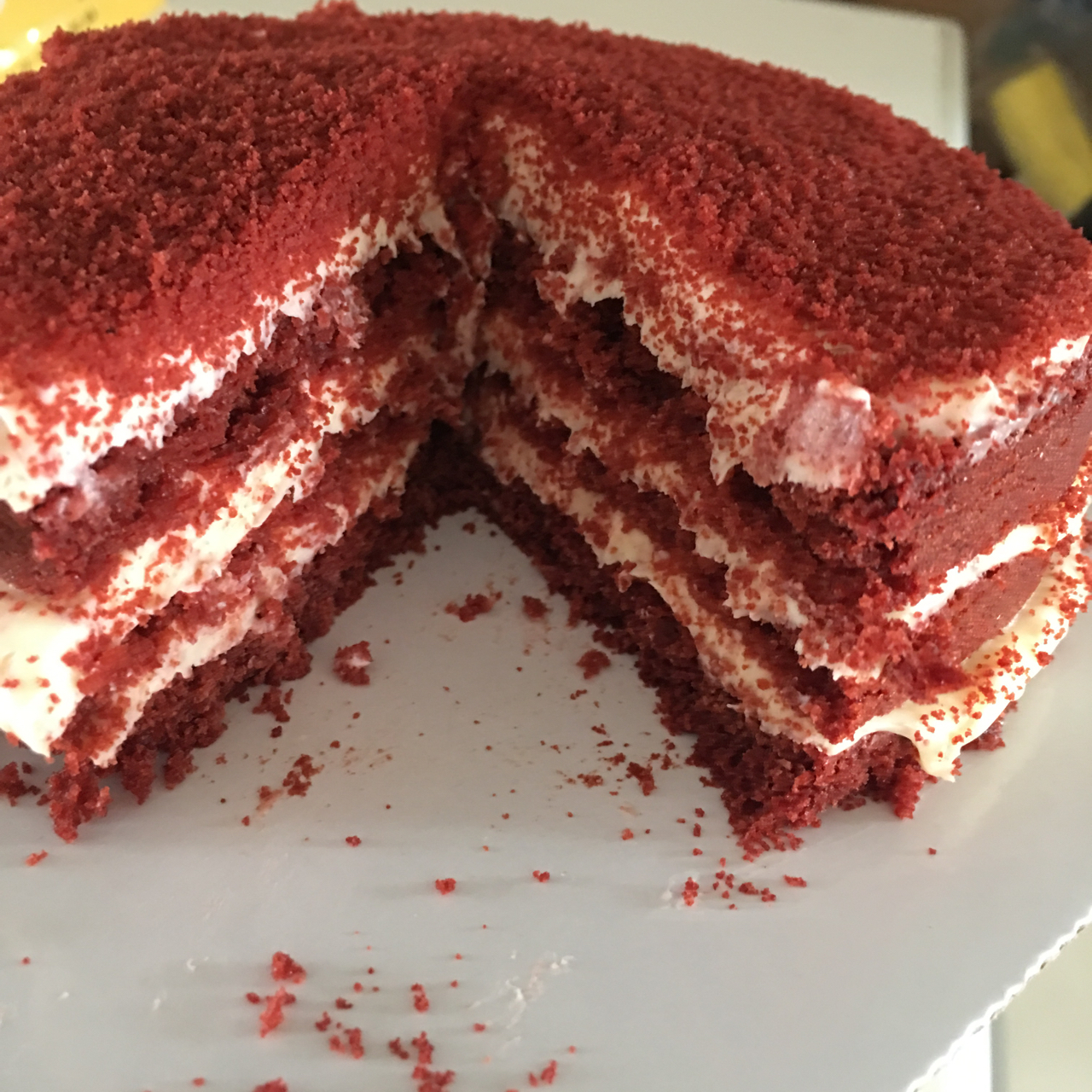 红丝绒裸蛋糕