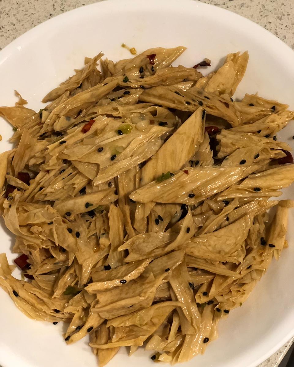 凉拌腐竹