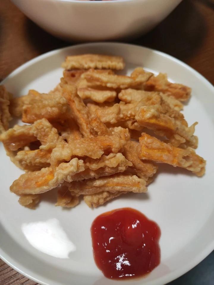 甘梅薯条（不可不试的酸甜开胃炸物）