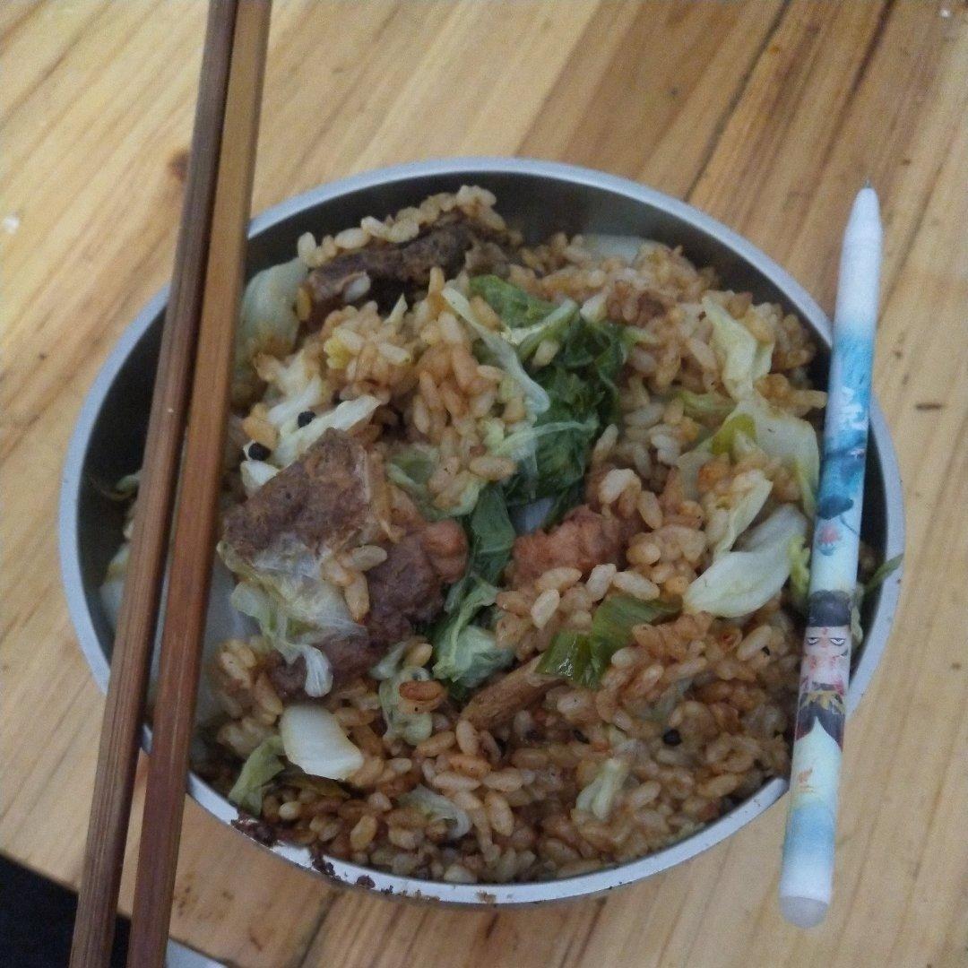 家常炒米饭