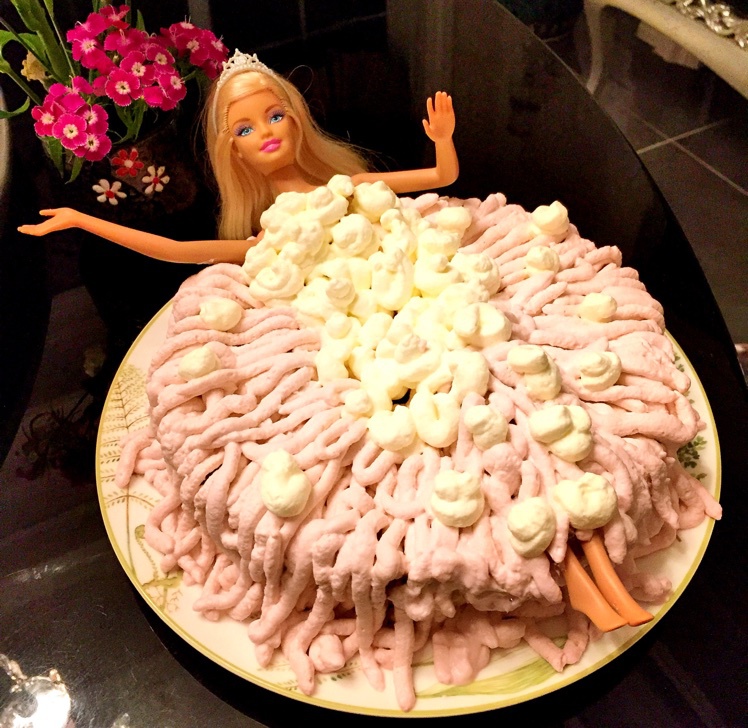 泡泡浴娃娃蛋糕