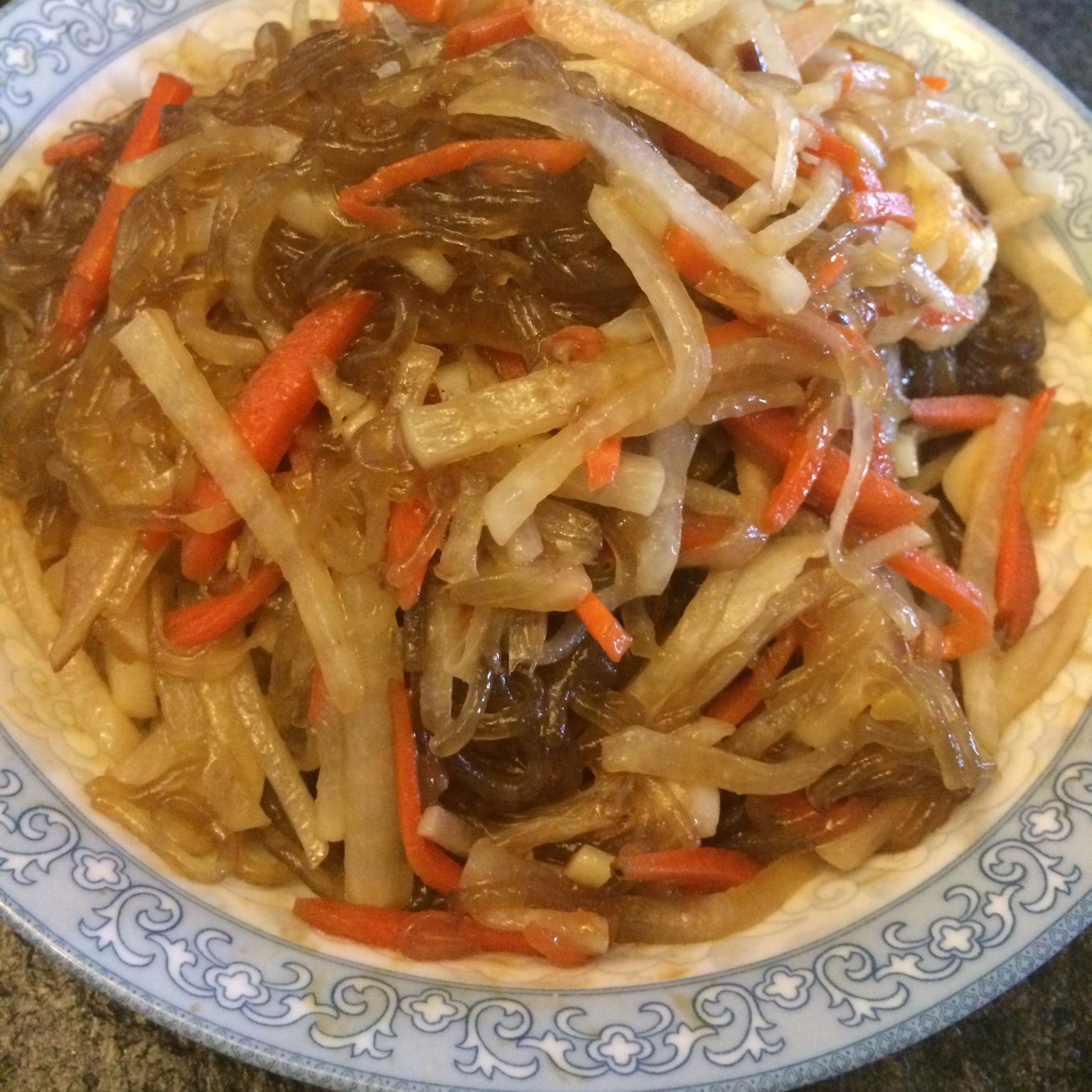 萝卜丝炒粉条
