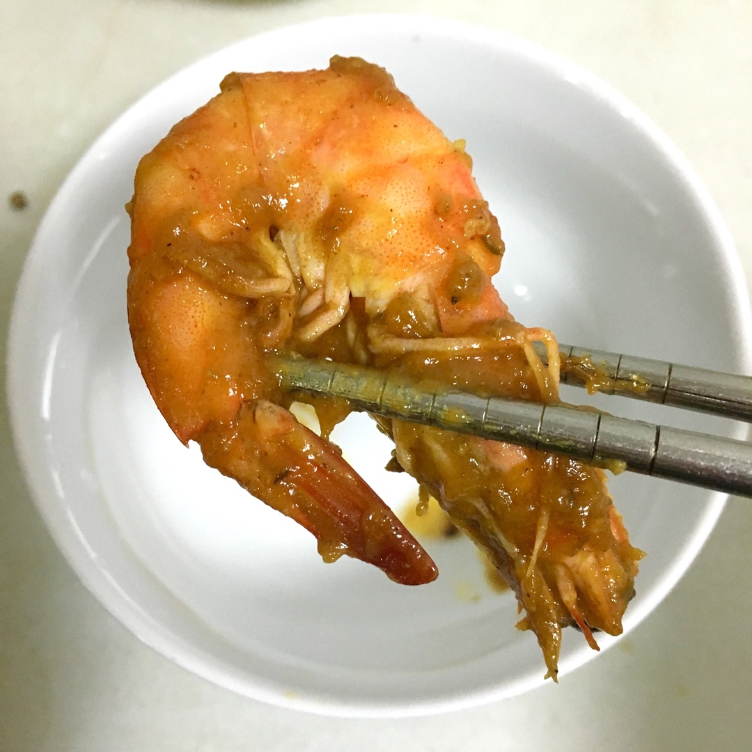 洋葱土豆咖喱虾的做法