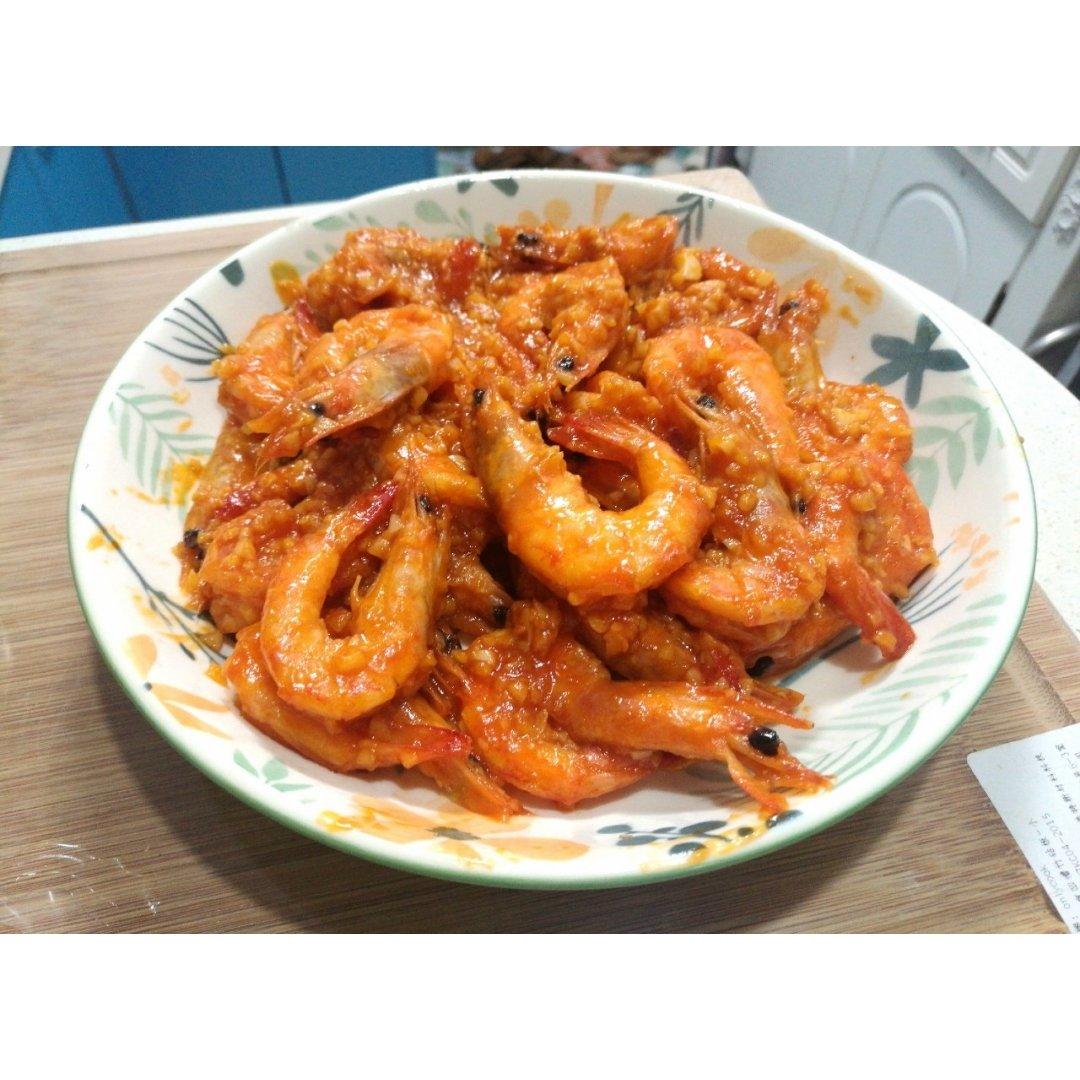 黄晓明茄汁大虾－中餐厅