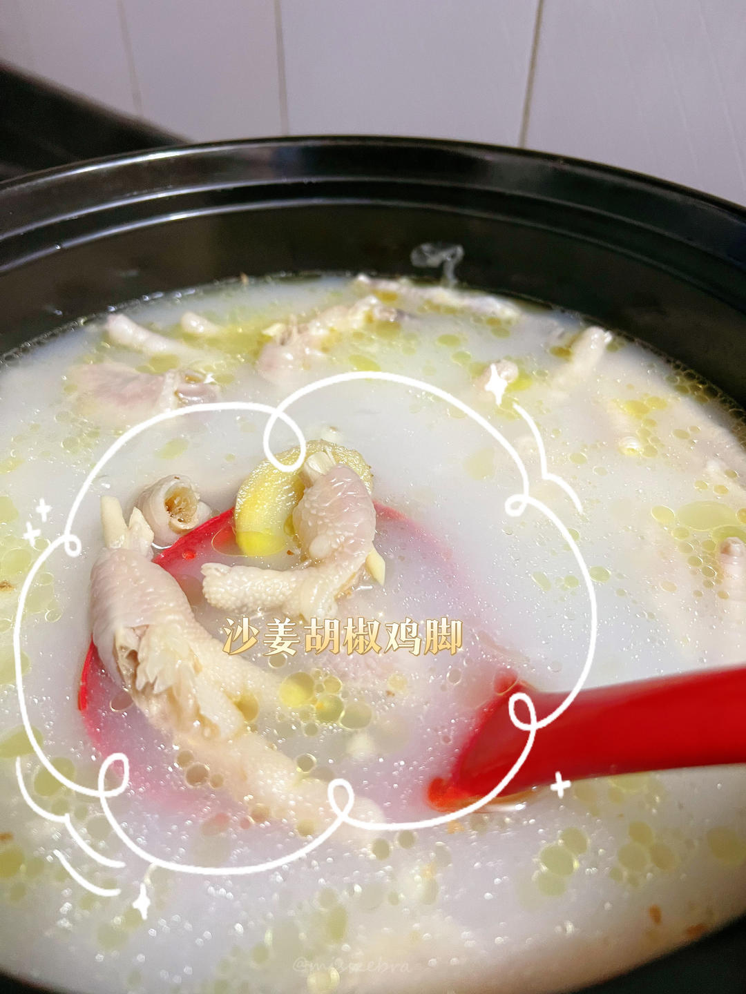 沙姜胡椒鸡脚(纯粹个人做法)