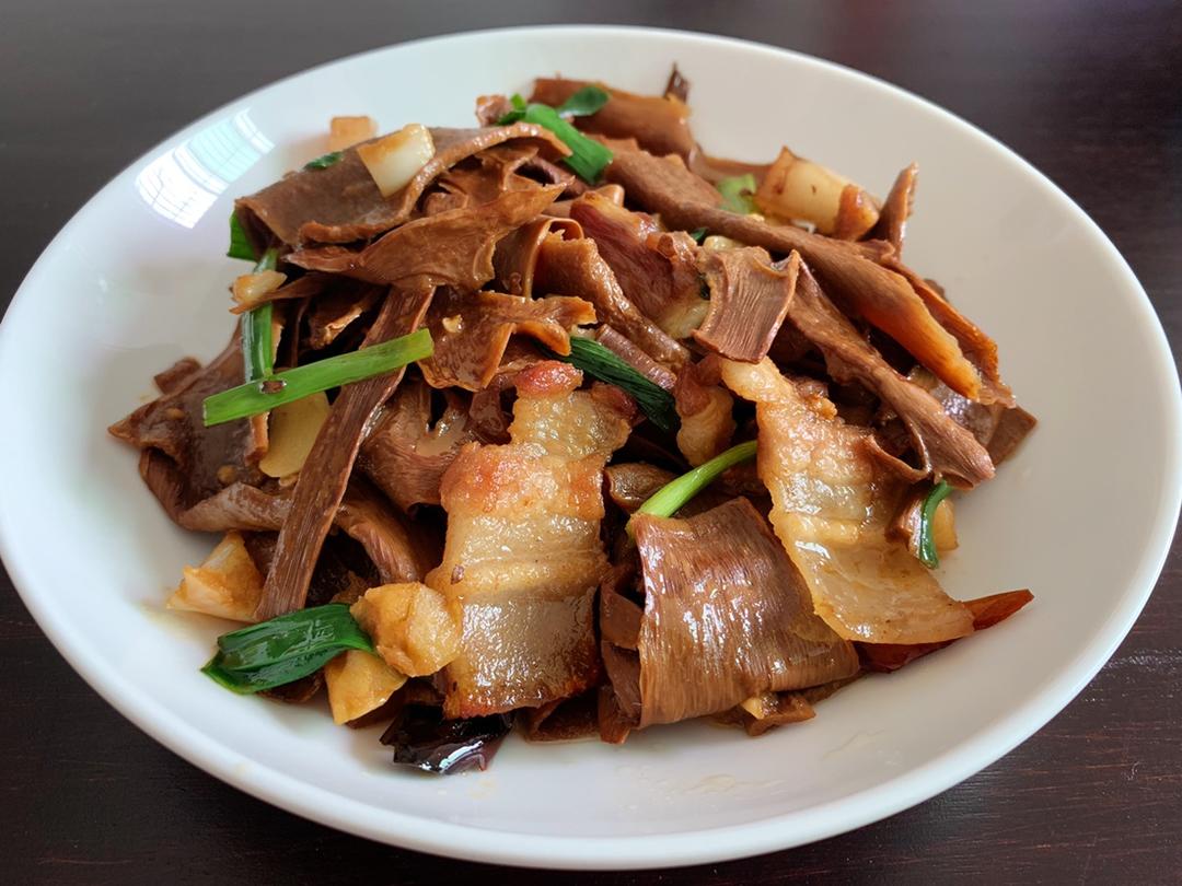 笋干炒五花肉