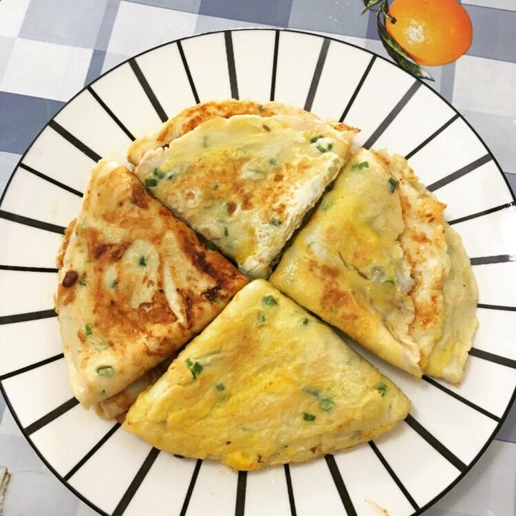 change柯小柔做的鸡蛋饼