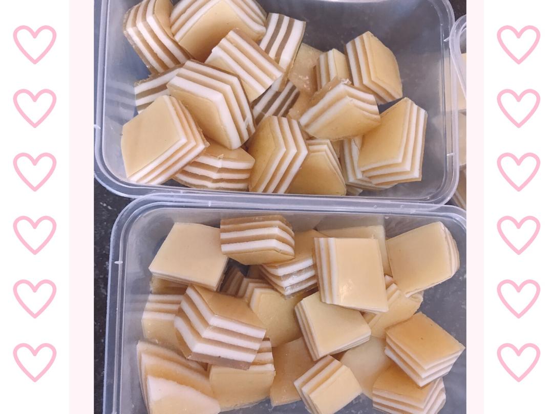 Q弹椰汁千层糕（马蹄糕）
