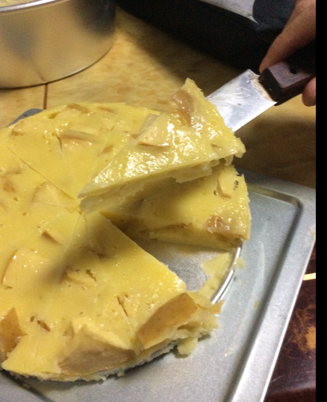 搅拌均匀→烤♥无油苹果蛋糕