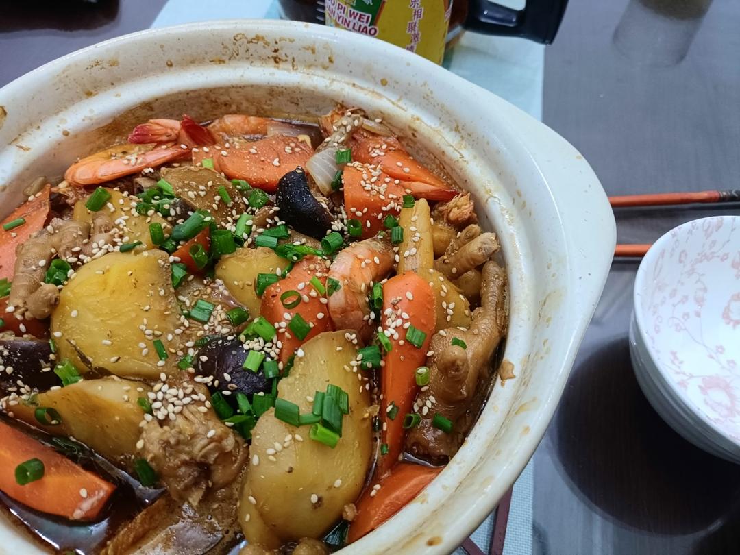 复刻胖哥俩鸡爪鸡翅煲