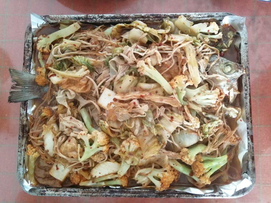 麻辣烤鲈鱼（烤箱版）