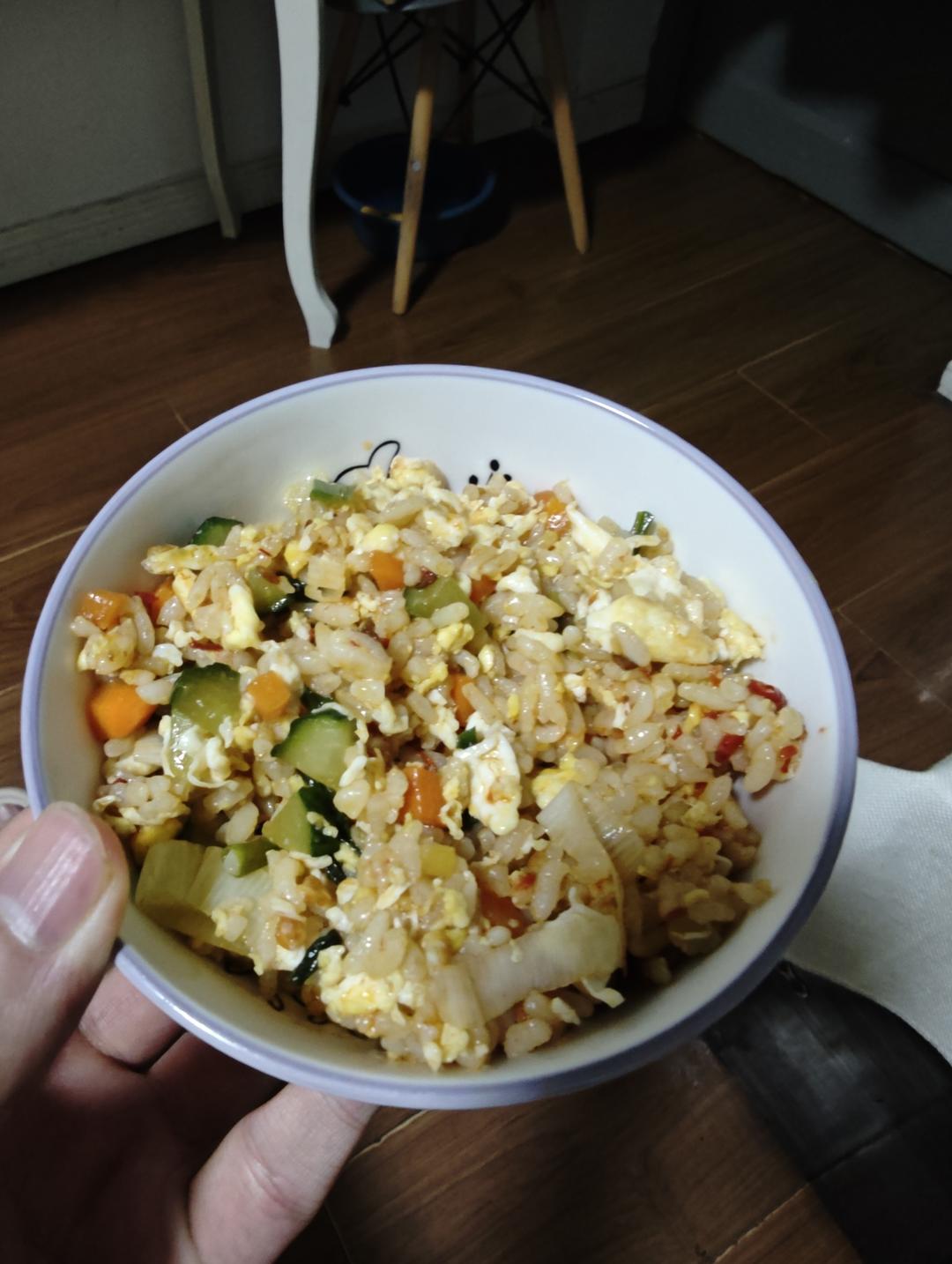 超级香的扬州炒饭/火腿鸡蛋什锦炒饭