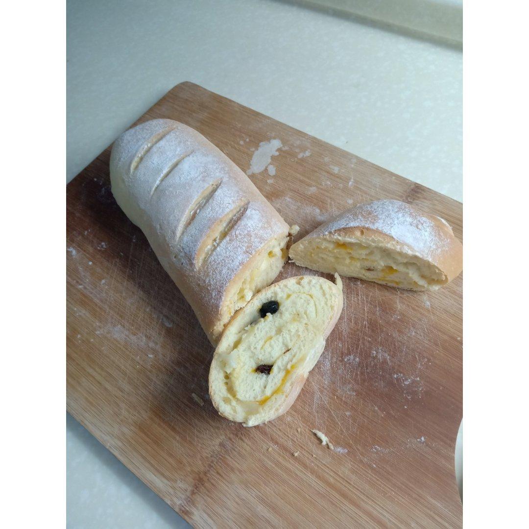 麻薯核桃夹心软欧包