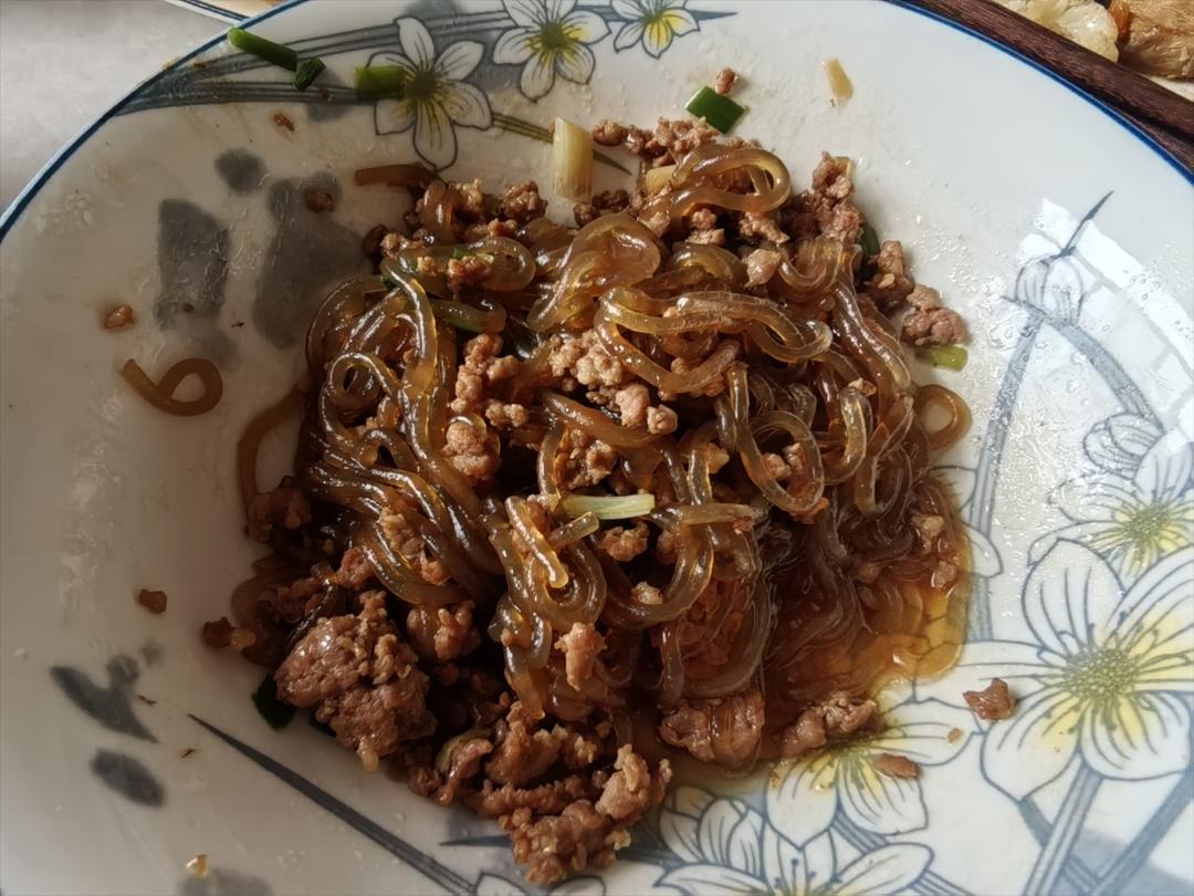 蚂蚁上树(肉末炒粉丝)超下饭‼️十分钟搞定