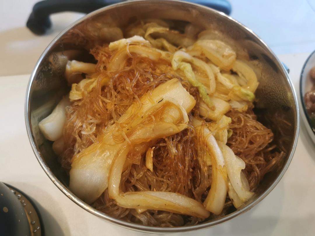 白菜炒粉丝