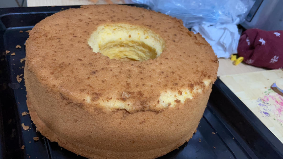 橙多多戚风蛋糕