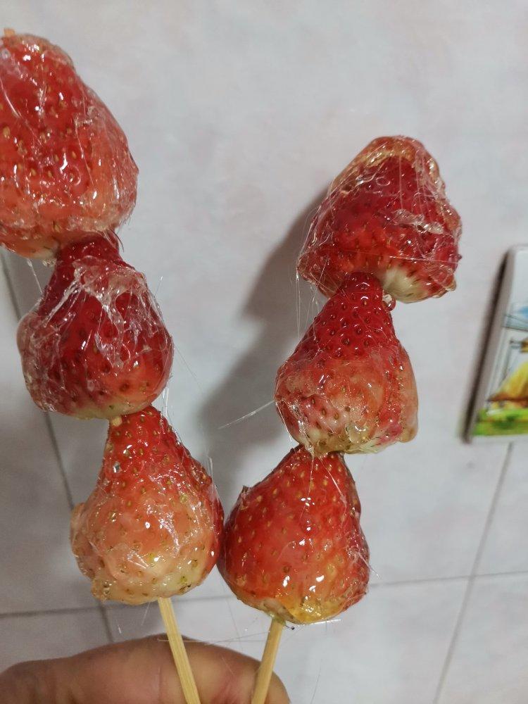 草莓冰糖葫芦